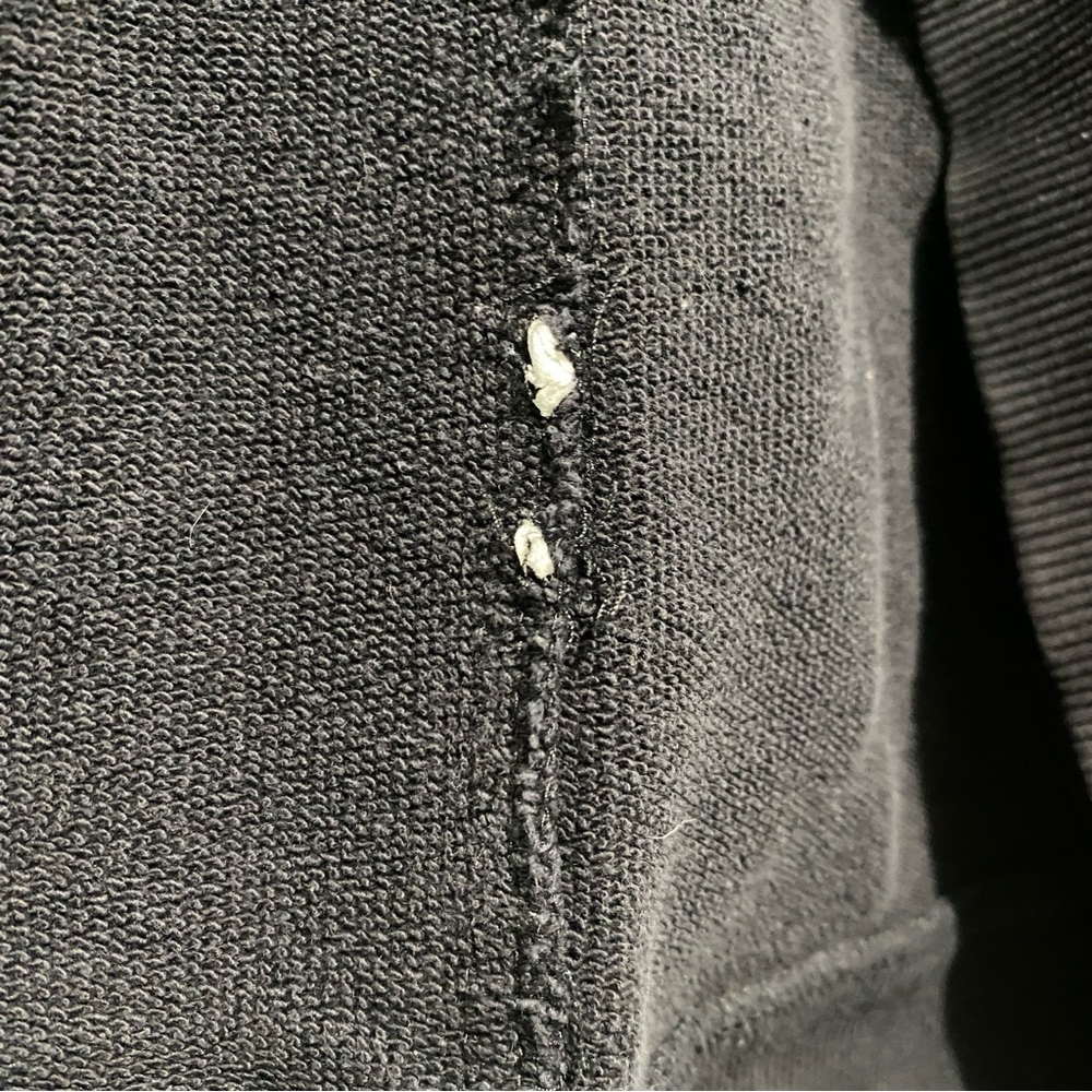 Wilfred Open Front Cocoon Style Black Jacket with Stud accents size Small(9) - Picture 6 of 10